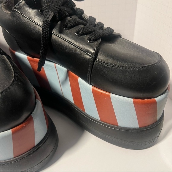 - Sumner Dreamy Striped platform Derby NWOT - Picture 4 of 7
